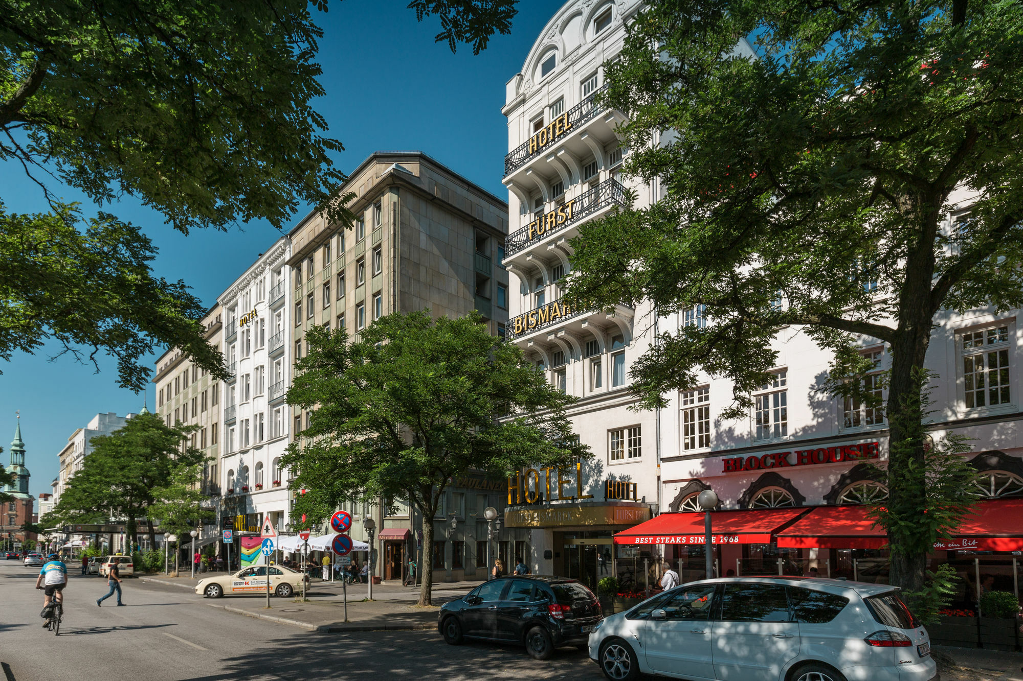 המבורג Hotel Fuerst Bismarck מראה חיצוני תמונה